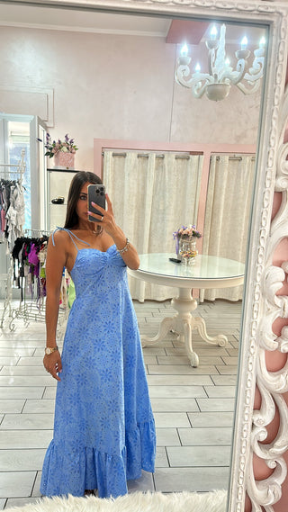 DRESS PIZZO SANTORINI Elle Boutique