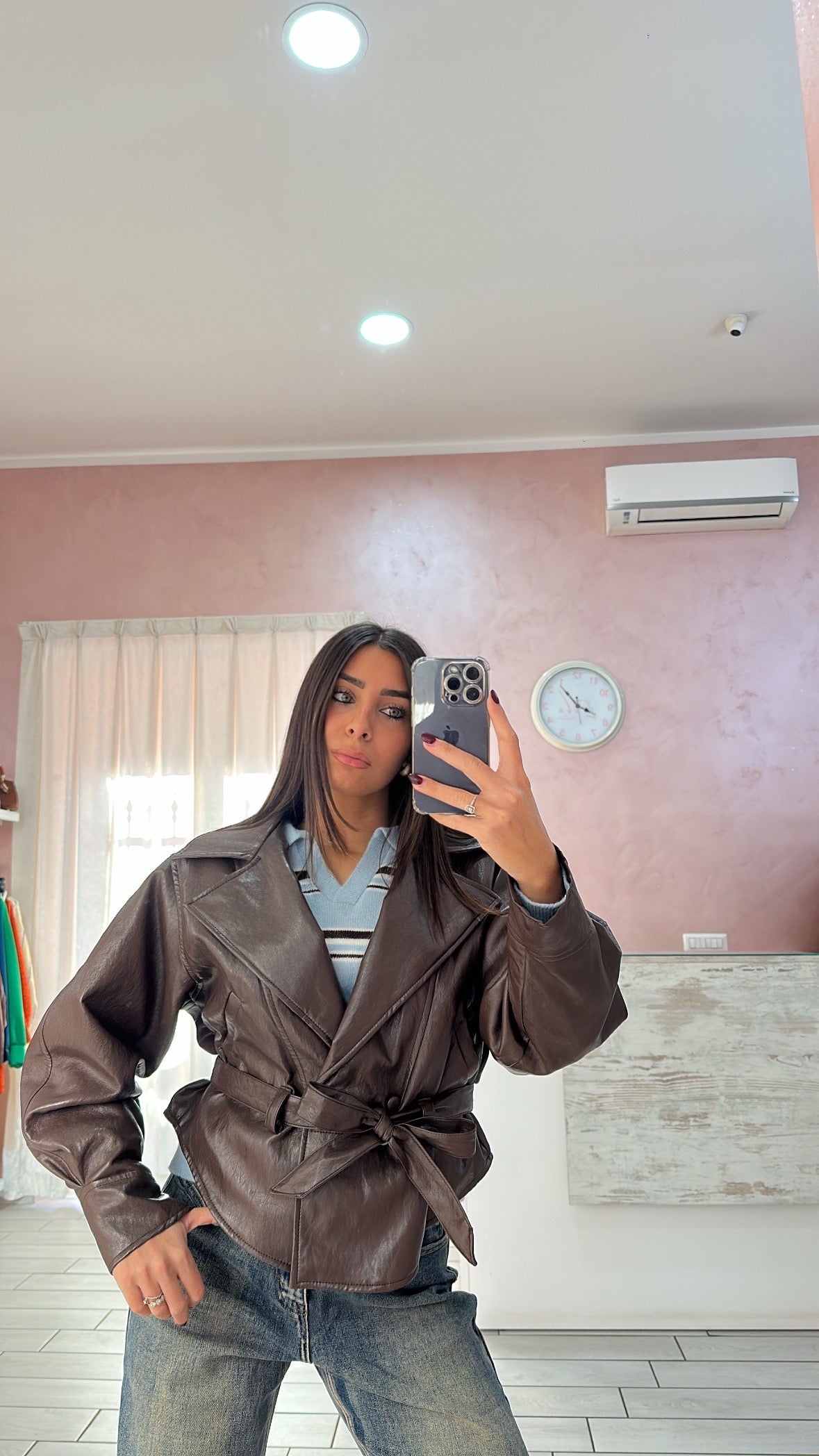 GIACCA ECOPELLE JUSTWEST