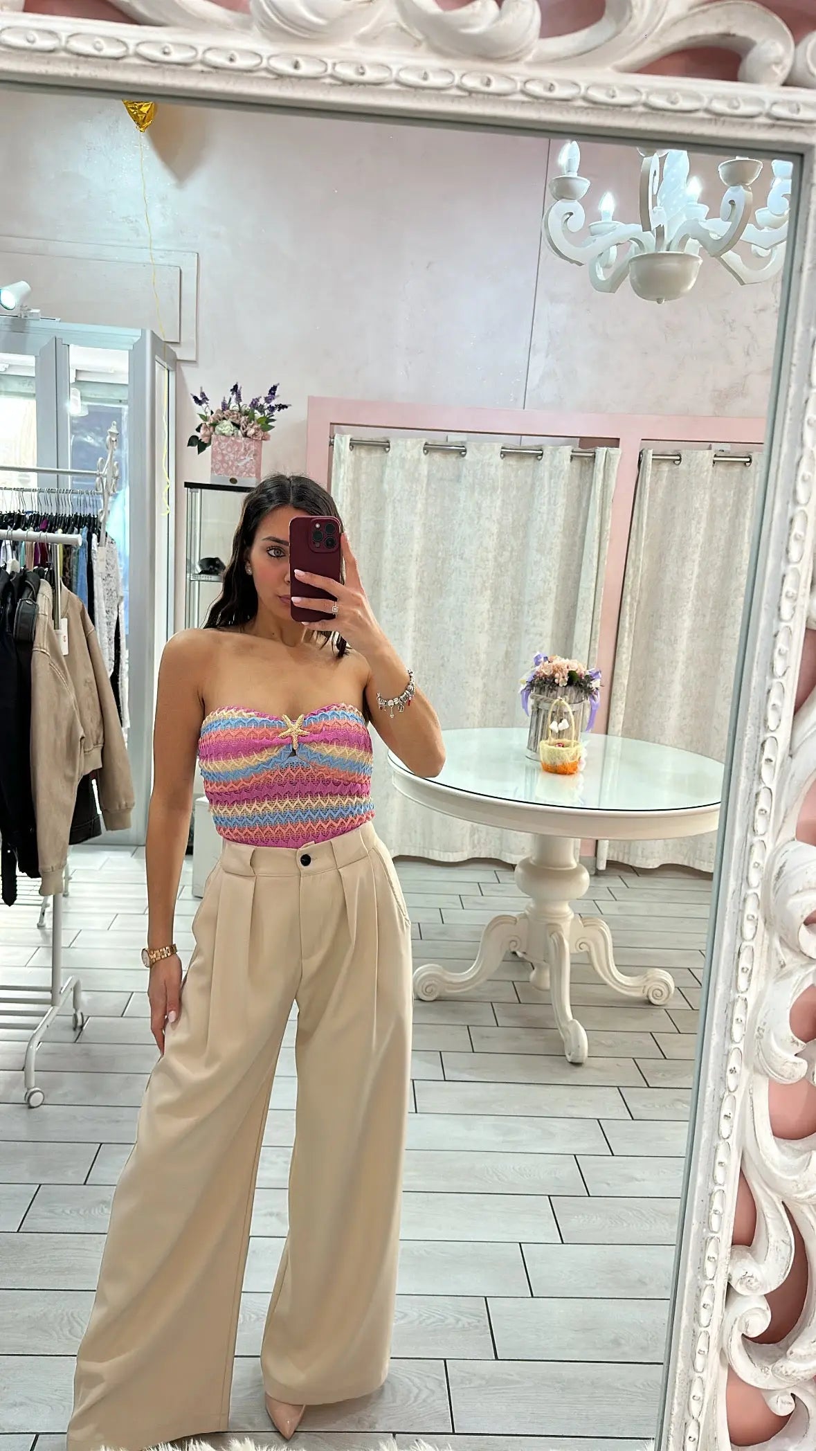PANT. PALAZZO JUSTWEST Elle Boutique