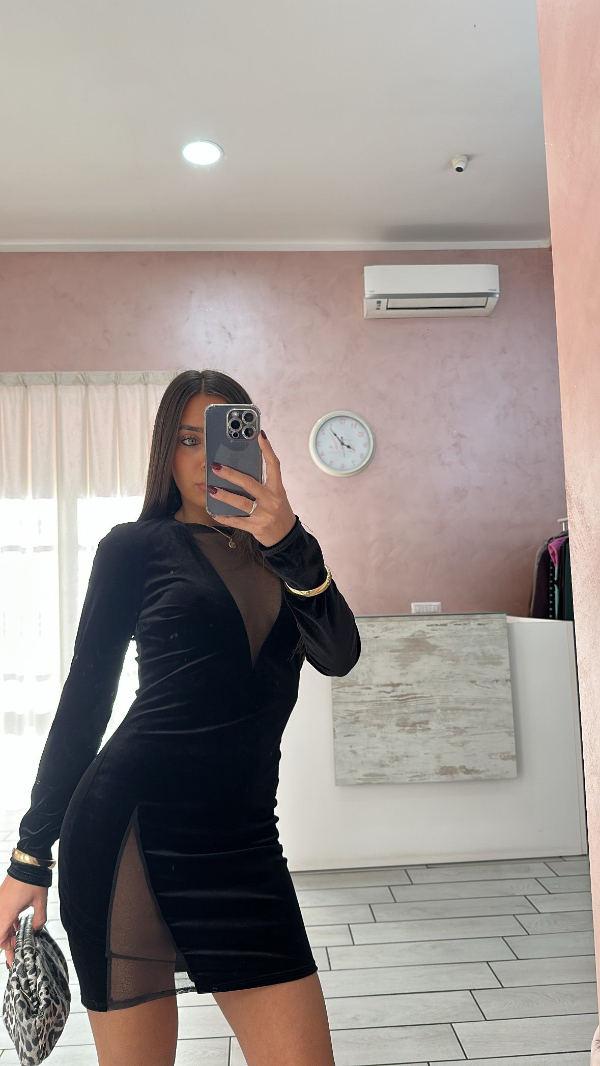 DRESS VELLUTO VELATURE