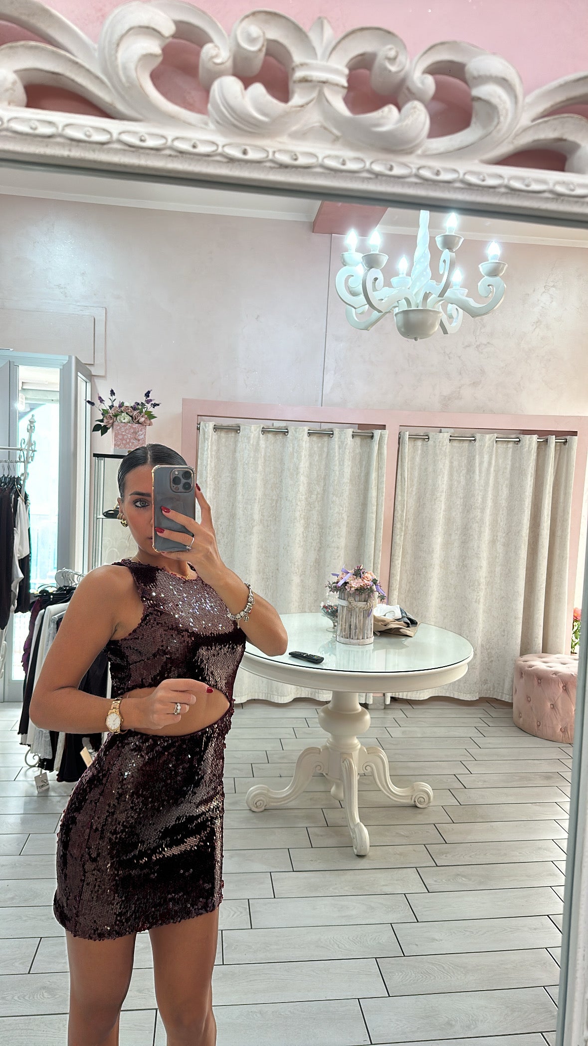 DRESS PAILLETTES AUTUMN Elle Boutique