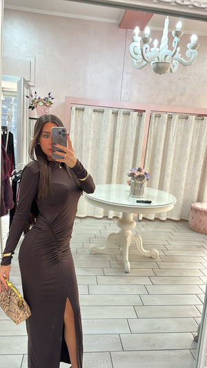 DRESS DAFNE SCOLLATURA Elle Boutique