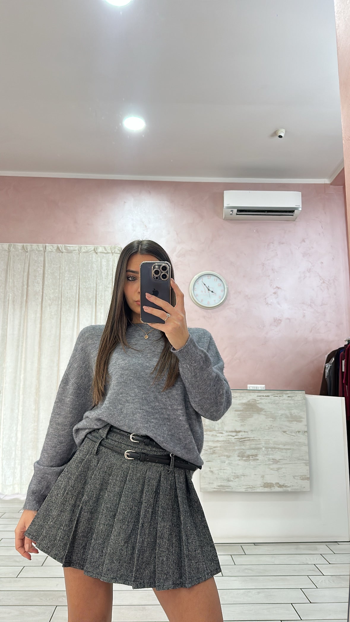 GONNA PANT. BLACK&WHITE LANETTINA