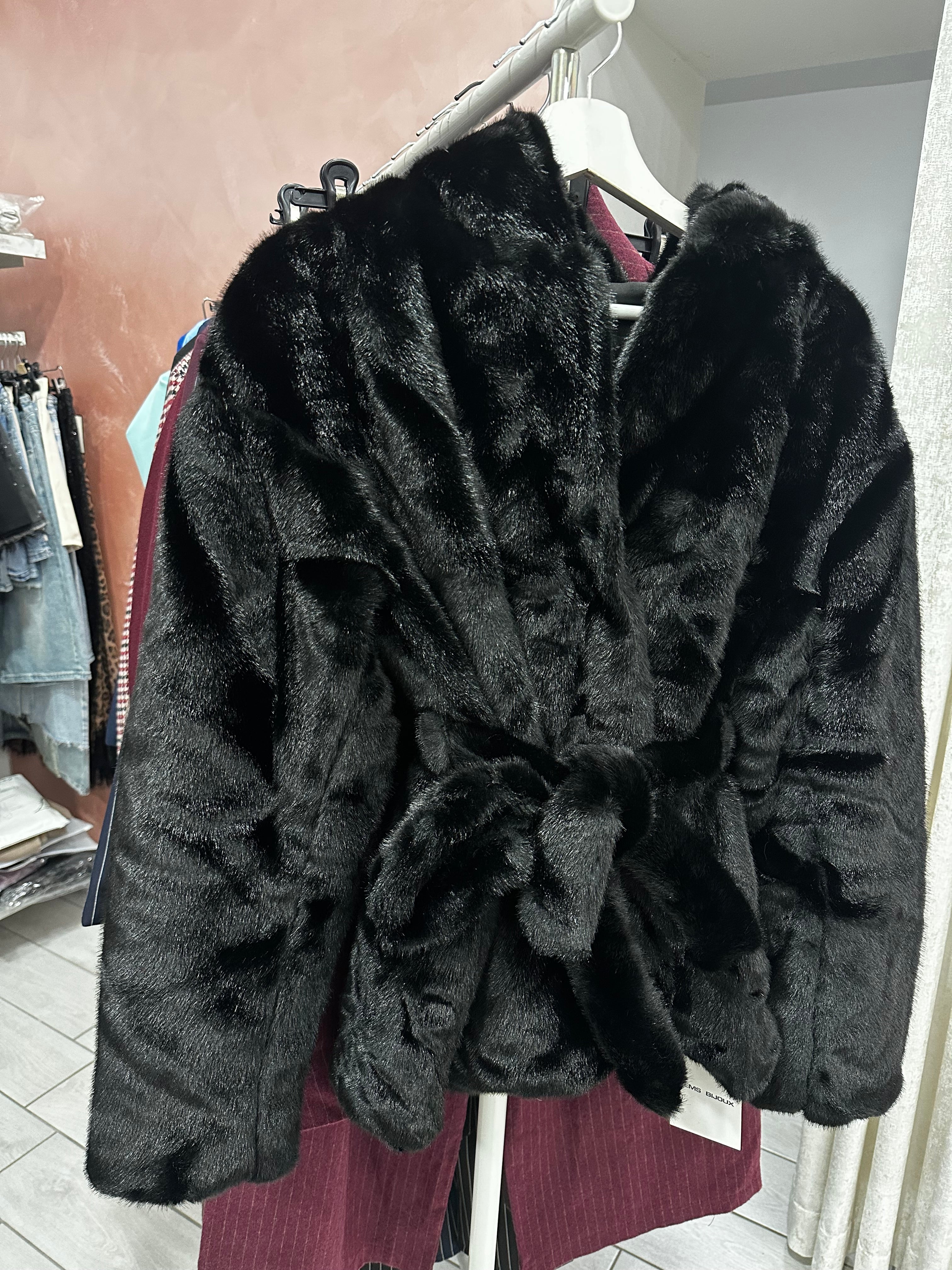 Ecopelliccia lori black