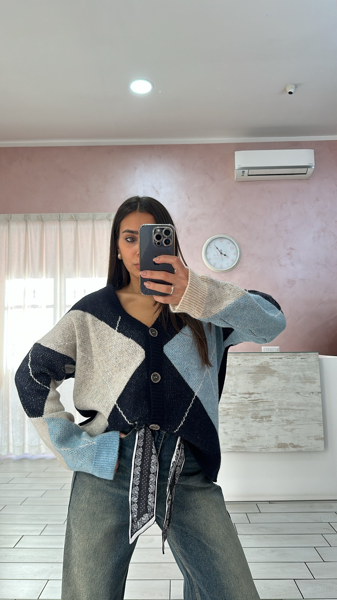 CARDIGAN ROMBI LOW COST